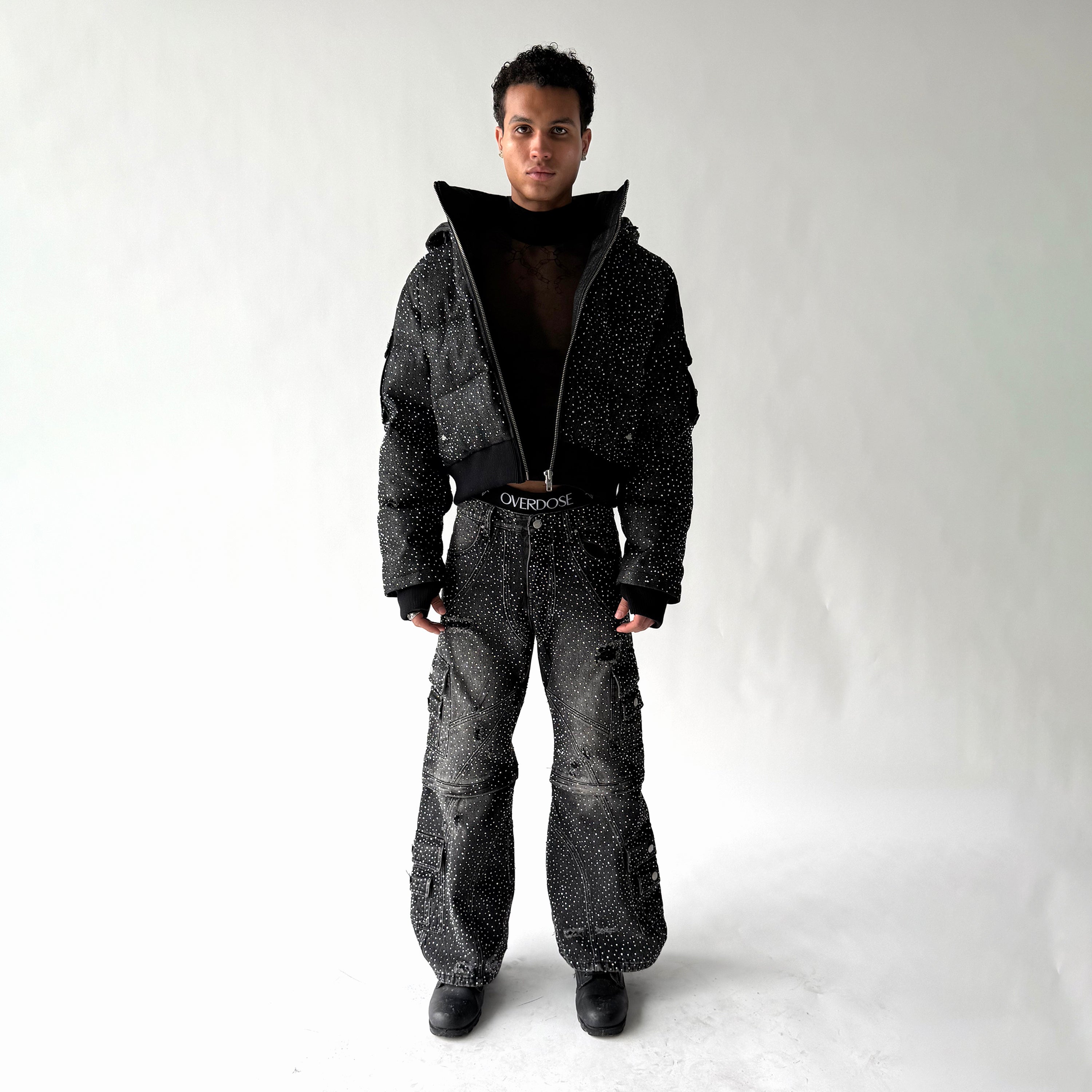 "DRKCRYSTL" TRNSFRMR DENIM