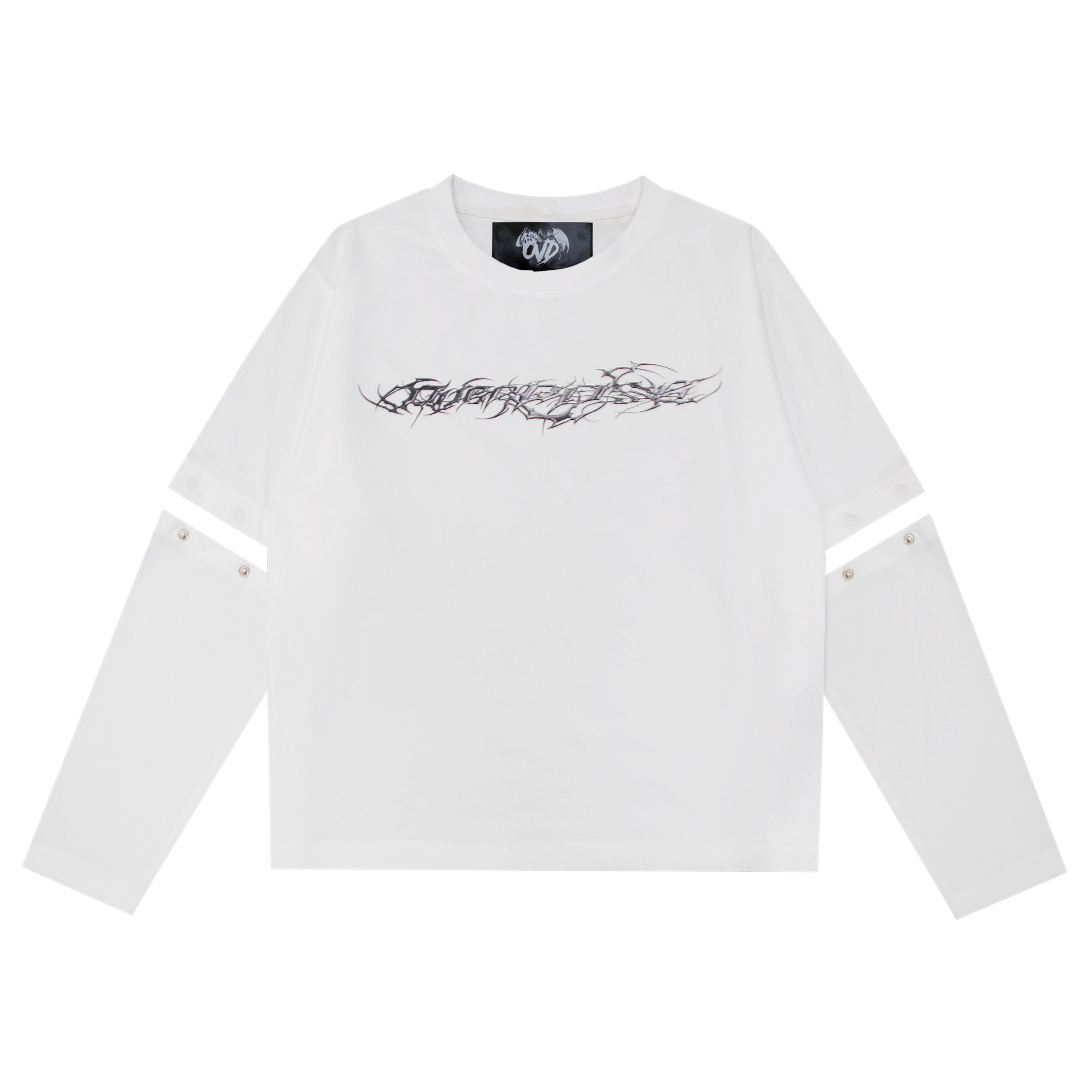 "TRIBAMETAL" LOGO TRNSFRMR L/S - ANGEL