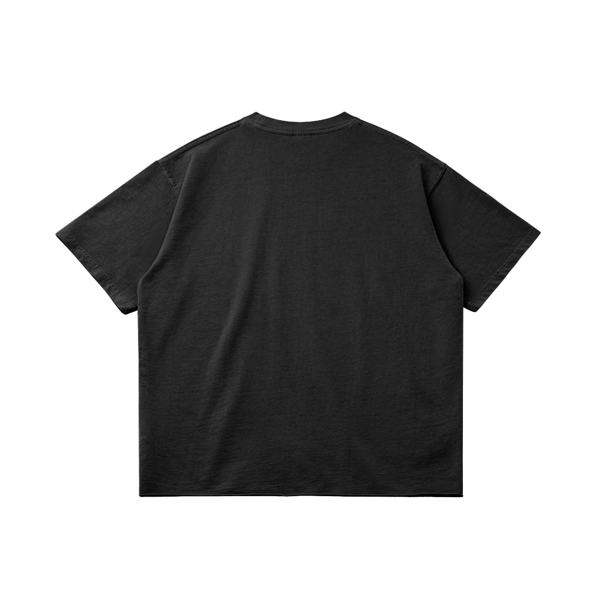 Basketcase Garment Dyed Raw Hem Streetwear Shirt